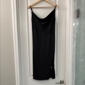 Elegant Black slip Dress